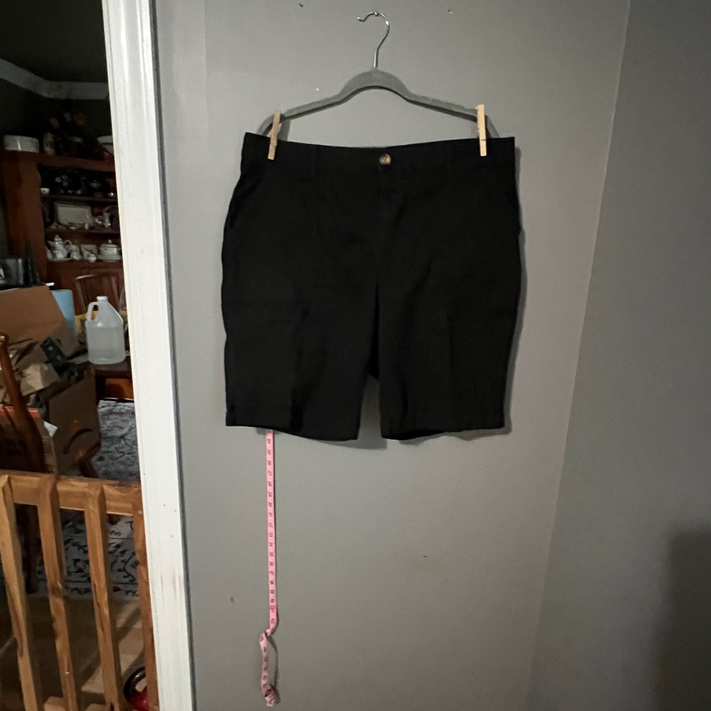 Mid-Rise Zip-Fly Utility Shorts